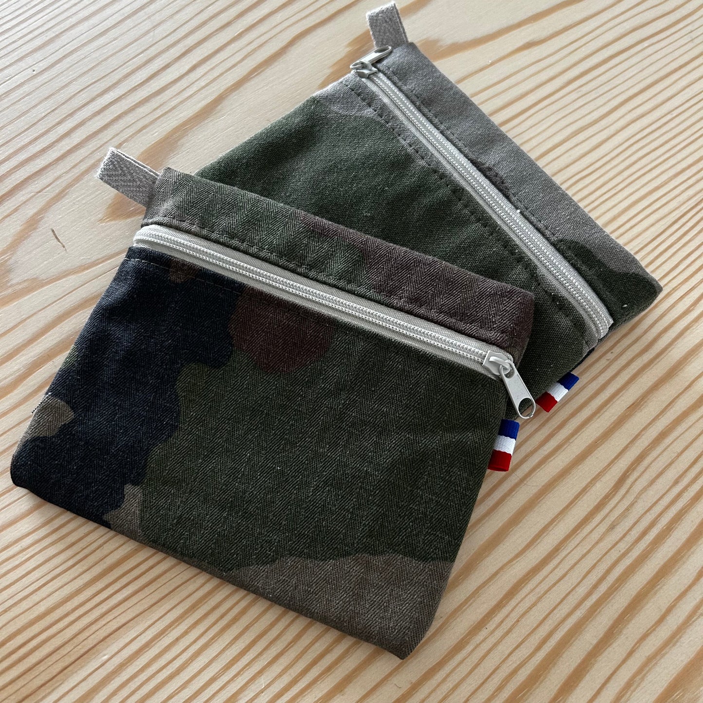 Porte monnaie VINCENNES - zip beige