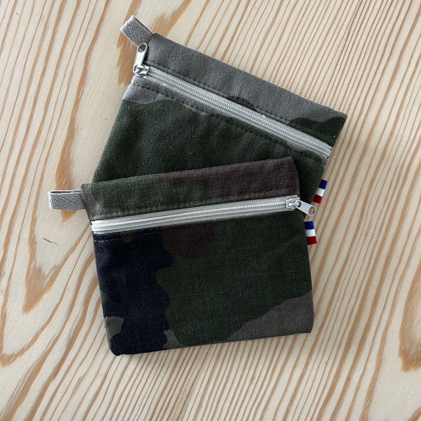 Porte monnaie VINCENNES - zip beige