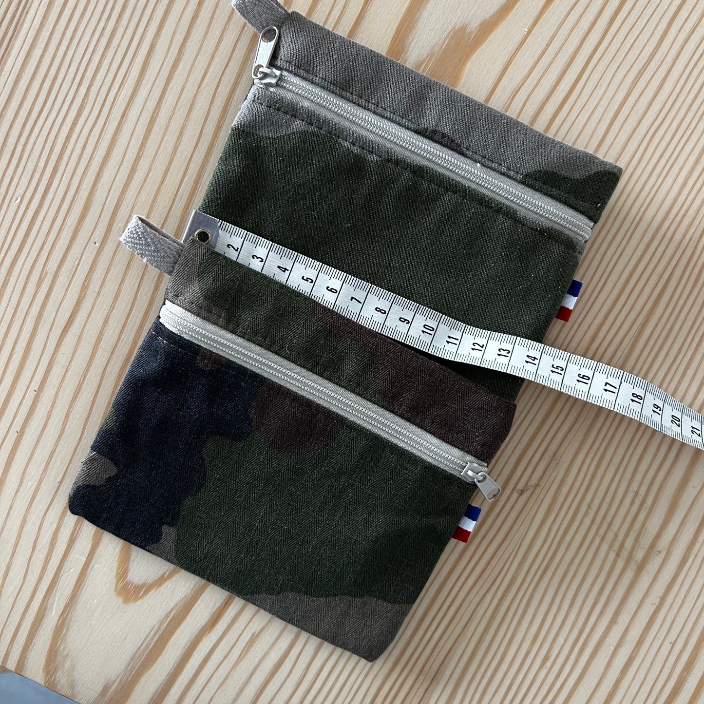 Porte monnaie VINCENNES - zip beige